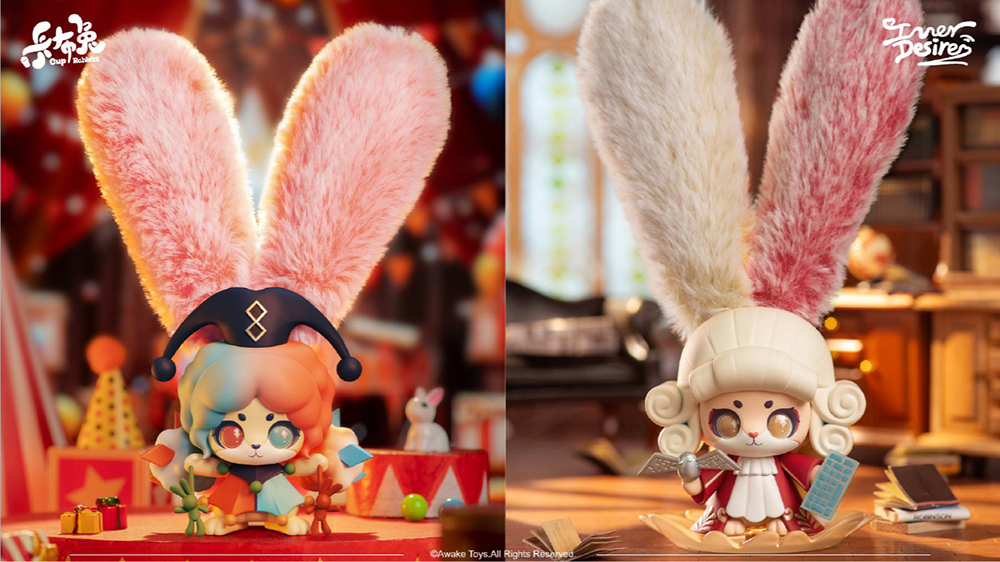 Cup rabbits inner desire (Set of 6 Figures) | Ultra Tokyo Cup rabbits inner desire (Set of 6 Figures) | Ultra Tokyo